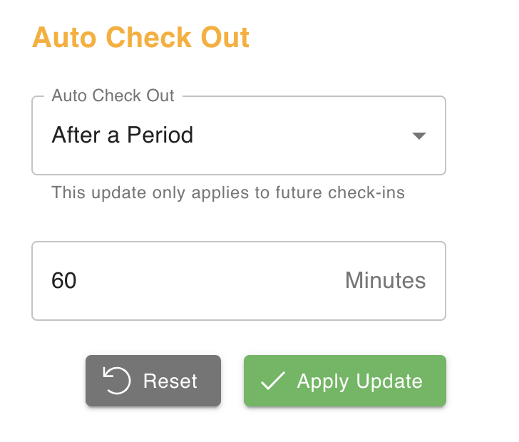 After a period option